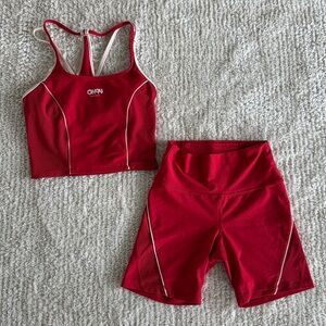 Red Workout Set